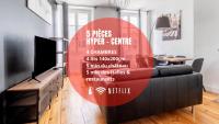 B&B Pau - Appart & The City: 4 chambres hyper centre Halles Château - Bed and Breakfast Pau