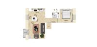 Newly Renovated Apartment with Balcony, AC, Fiber internet - B&B