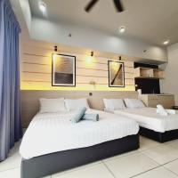 B&B Kota Kinabalu - Aeropod 2 Queen Bed Near Airport & KK city Free Parking Netflix - Bed and Breakfast Kota Kinabalu