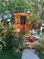 Roulotte HOPE-Le jardin de Mia - B&B Paradou