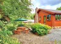 Luxury Wood Lodge with sauna, log burner & private woodland garden - Wnion Wood Lodge - Bed and Breakfast Llanfachreth
