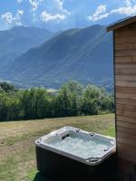 Tiny House tout confort au cœur des Pyrénées calme, vue et détente - B&B Grailhen