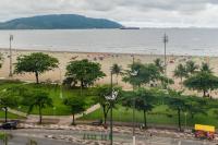 Lindo apartamento frente para praia, Wi-Fi - B&B Santos