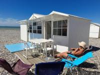 Charmante Villa plein SUD 50m de la plage - Balcon vue latérale sur Mer - équipée de la Fibre, Wifi, internet - Chambres d'hôtes Mers-les-Bains