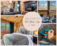 B&B Sevierville - UPDATED LOG CABIN NEAR PIGEON FORGE + DOLLYWOOD - Bed and Breakfast Sevierville