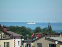 Doppelzimmer mit Balkon und Meerblick