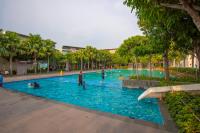 Apartment mit Poolblick