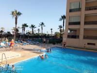 Apartamento Mar y Sal en Primera Linea de Playa Vacaciones en Roquetas de Mar - Chambres d'hôtes Roquetas de Mar