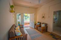 Doppel-/Zweibettzimmer mit Gartenblick