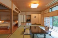 Room with Tatami Area with Foot Bath - Garden view