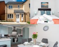 B&B Flixton - Oulton Broads New Build Holiday Home 3 Bedroom- 3 Bathroom with Free Parking - Bed and Breakfast Flixton