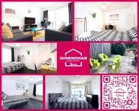 B&B Birmingham - 4 Bedroom House with 7 Beds and 2 Bathrooms by NEC-HS2-Available for Contractors, Families and Extended FlexibleStays - Bed and Breakfast Birmingham