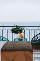 Deluxe Doppelzimmer mit Balkon und Meerblick