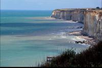 St Valery en Caux, apt vue mer et falaise: le bleu de lô - B&B