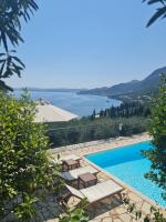 B&B Nisaki - Gran Domenica Villa Corfu, Private Pool, Sea View, Garden - Bed and Breakfast Nisaki