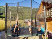 CHALET LA FOUGERE 15 personnes 180m2 bauges Savoie Thoiry - B&B Thoiry