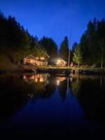 Viihtyisä hirsimökki järven rannalla - Chambres d’hôtes Siikainen