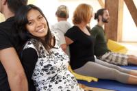 Driepersoonskamer met Terras en Gedeelde Badkamer