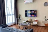 #1.3 Cozy 7Pax Large Beds 2B1R Vivacity Kuching Jazz Suites - Chambres d’hôtes Kuching