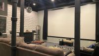 160inch Home Movie Theater- Great for movie night! - Bed and Breakfast Omaha