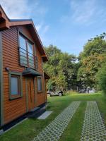 B&B Lubkowo - Nowy domek drewniany Tu Mi Dobrze w Lubkowie z plażą - Bed and Breakfast Lubkowo