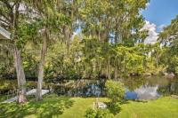 Old Florida Setting with Kayaks and Fishing Poles - B&B