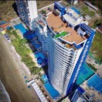 Grand Diamond Beach lujoso departamento frente al mar - B&B Tonsupa