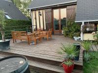 B&B Merville-Franceville-Plage - Le chalet Normand - Bed and Breakfast Merville-Franceville-Plage