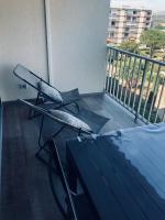 Studio climatisé avec piscine, vue mer - Ferienwohnung