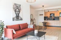 African-Style Apartment - stadtnah, Parkplatz, E-Ladestation für Auto & Fahrräder, Gitterbox für Fahrräder, Fitnessstudio - Chambres d’hôtes Coblence