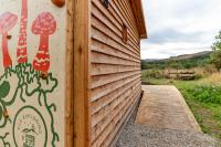 Alba - Charming boutique forest view cabin with hot tub in Ballater - Ferienwohnung