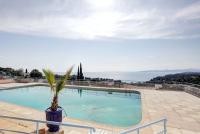 Duplex vue mer avec piscine à Boulouris - Ferienwohnung Drammont
