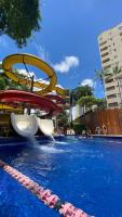 ENCANTO DO SOL - GOLDEN DOLPHIN GRAND HOTEL PISCINA 24h - Chambres d'hôtes Caldas Novas