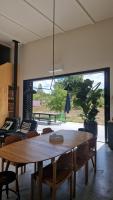 La Maison dans l'Airial, maison d'architecte en pleine nature, PISCINE - B&B Onesse-Laharie