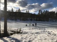 Villa Granhede -sjöläge med badtunna, eldstad med mera - B&B Torsby