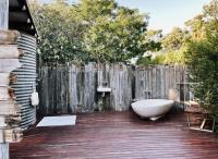 Luxury 6 metre Bell Tent & Outdoor Bathroom, WIFI, TV and firepit, - B&B Coodanup