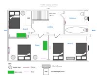 The Osprey - Comfortable 3-Bedroom Stay for Business or Leisure - Chambres d’hôtes Castle Gresley