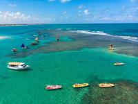 Resort em Porto de Galinhas - Térreo com 03 quartos com suíte top- Condomínio Palm Village Acqua - Chambres d'hôtes Porto de Galinhas