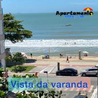 Apartamento Vista Mar 209 - 2 quartos - Praia do Morro - prédio frente Mar - varanda com vista mar - elevador - atravessou a avenida, já está na praia - com garagem - internet - B&B Guarapari