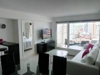 Lux Tower. Departamento 3 ambientes. Pleno centro - Chambres d’hôtes Punta del Este