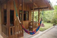 Cabaña con vistas al jardín