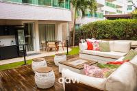 B&B Parnamirim - Qavi - Flat com Jacuzzi em Resort Beira Mar Cotovelo #InMare7 - Bed and Breakfast Parnamirim