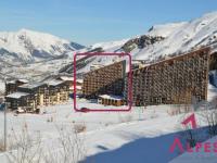 Studio 19m² pour 3 avec balcon sud, Les Menuires - FR-1-452-251 - Chambres d’hôtes Les Ménuires