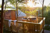 B&B Ripon - Yurtshire Eavestone Lake - Birch Yurt - Bed and Breakfast Ripon