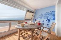 Face à la mer, appartement sous les toits pour 4 - B&B Pornichet