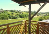 Cabaña con vistas al jardín