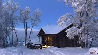 Bruksvallarna - Modern fjällstuga med panoramautsikt och WiFi - B&B