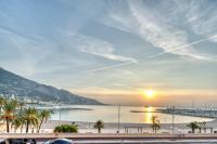 Apartment les Sablettes panoramic sea view - B&B Mentone