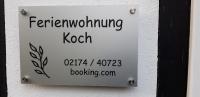 B&B Odenthal - Ferienwohnung Koch - Bed and Breakfast Odenthal