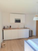 Studio mit Gartenblick